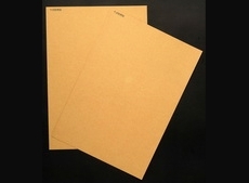 Flame-resistant paper